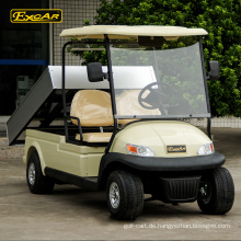 2 Sitzer billige Golfwagen elektrische Buggy Auto zum Verkauf Club Golfwagen mit Fracht